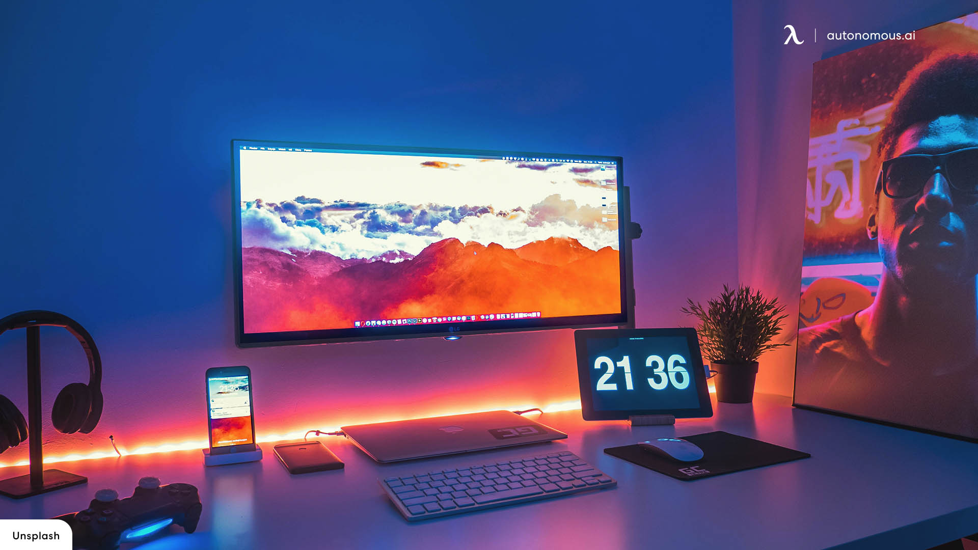 New gaming station setup