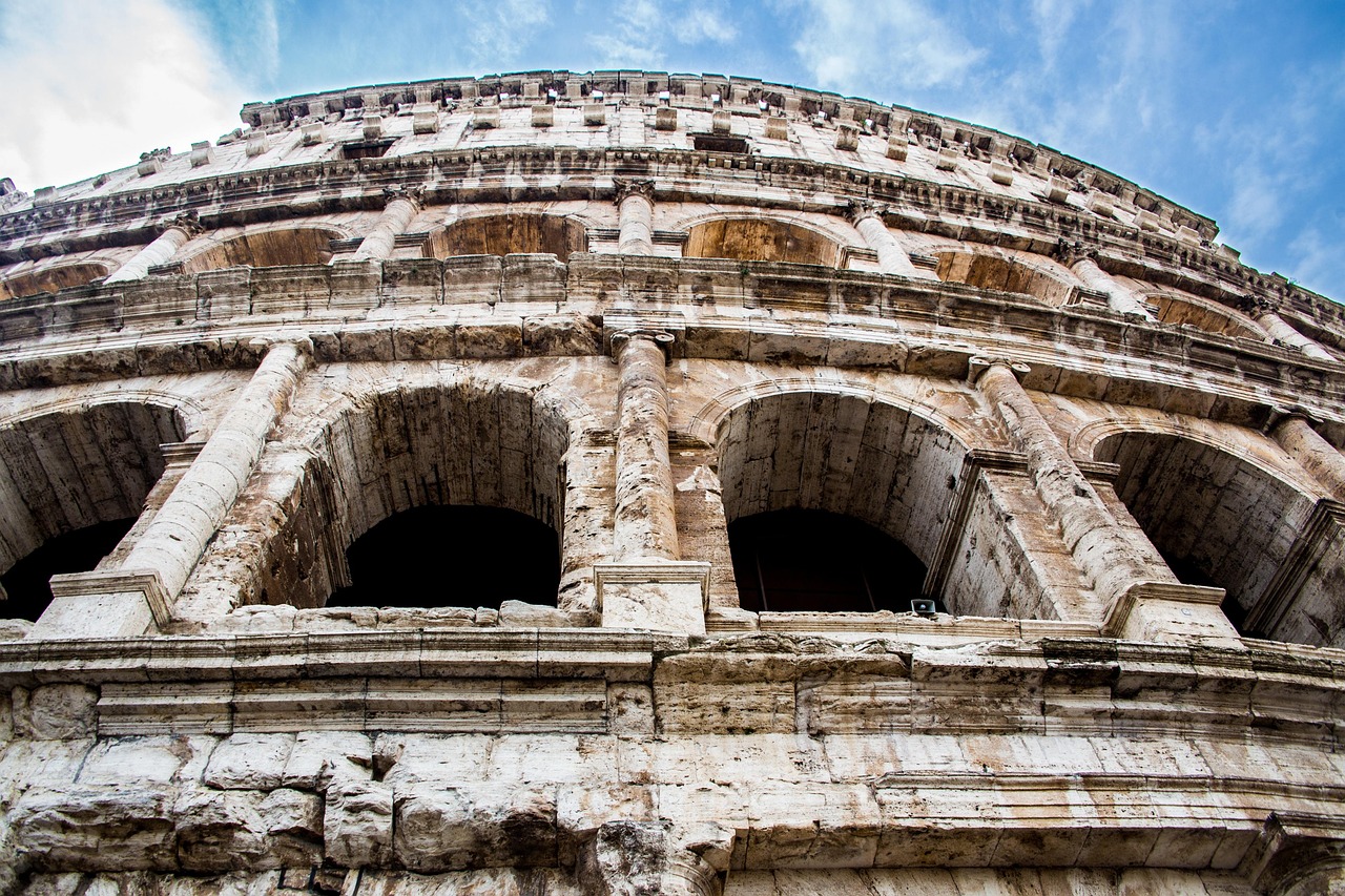 Colosseum from a unique angle