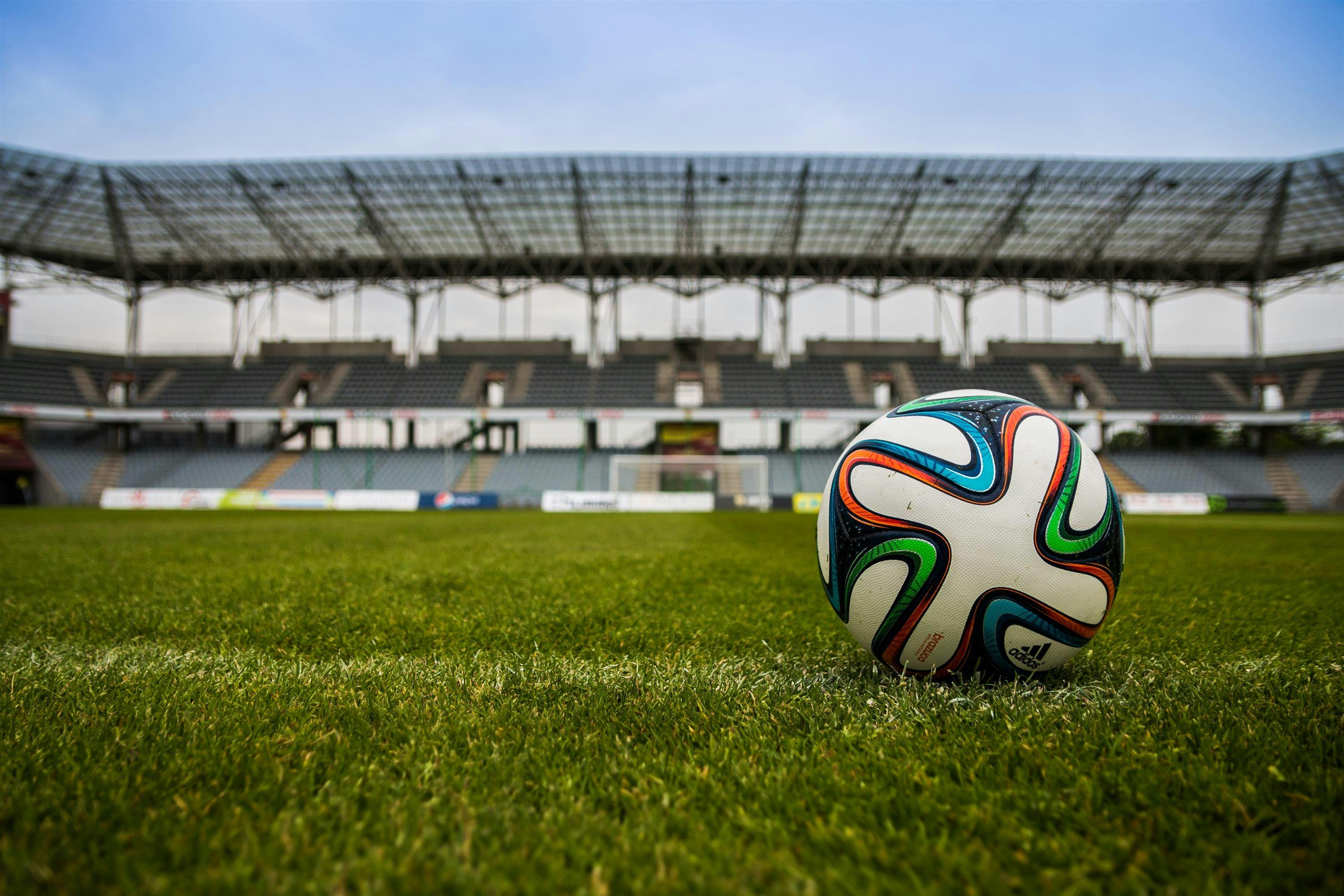 Sports Stadium with Professional Football