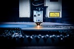 Máquina de corte a laser industrial