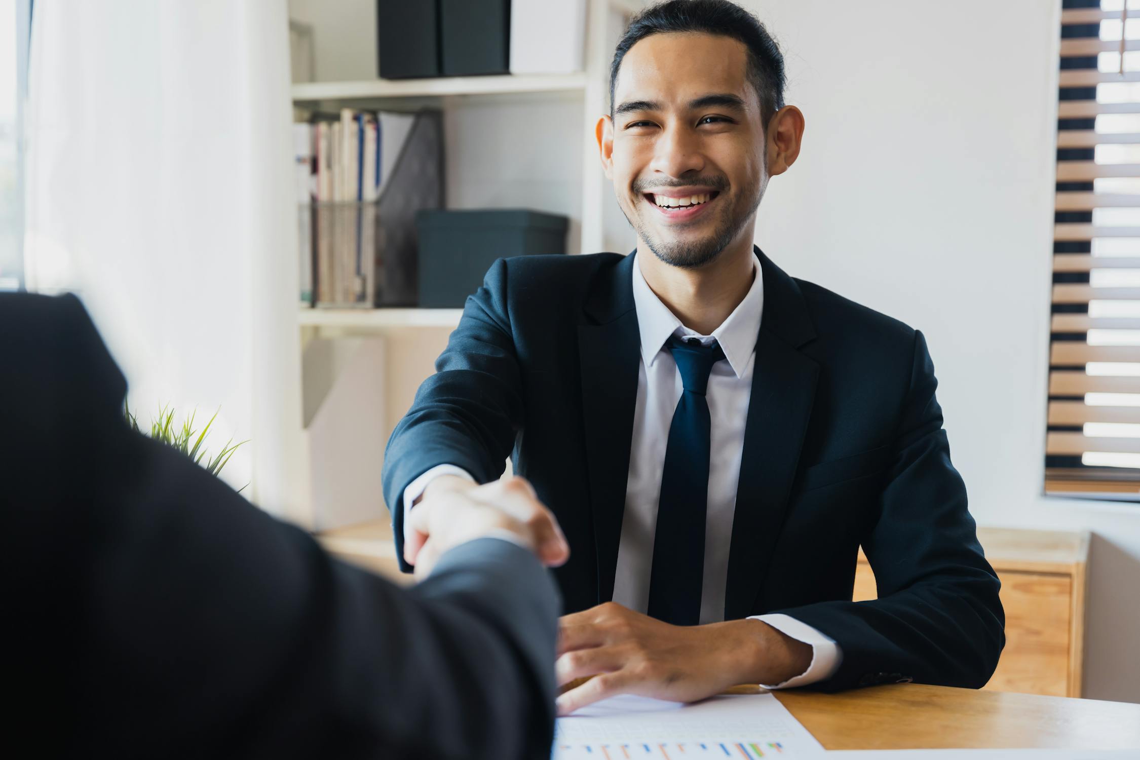 Business Partnership Handshake