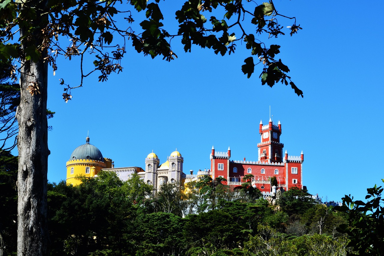 Sintra, Portugal - colorful Pena Palace