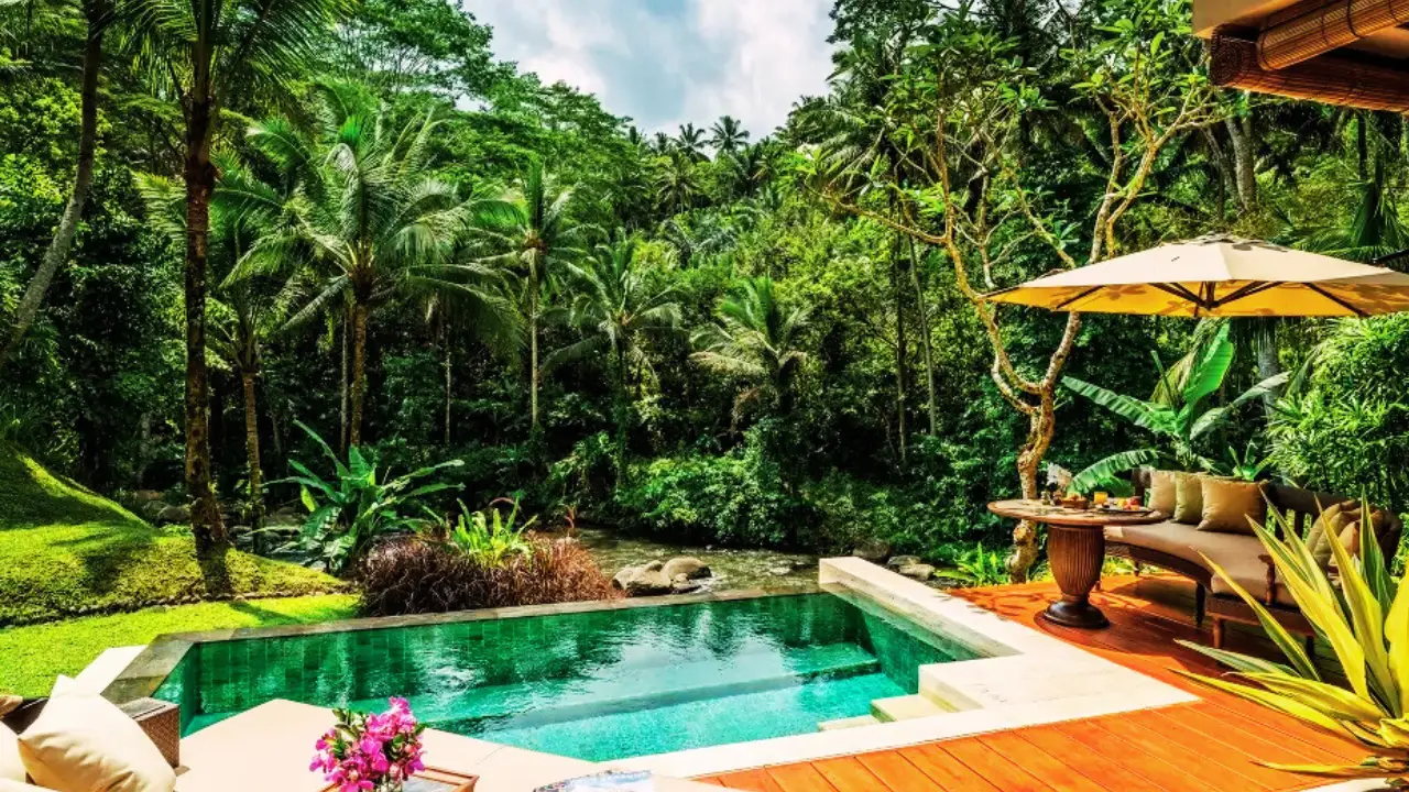 Four Seasons Bali villa with multiple bedrooms