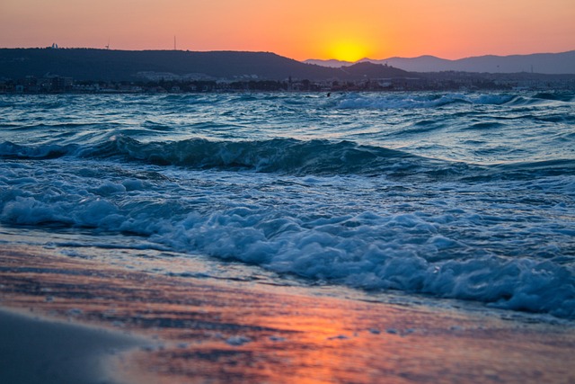 Beach Sunset View